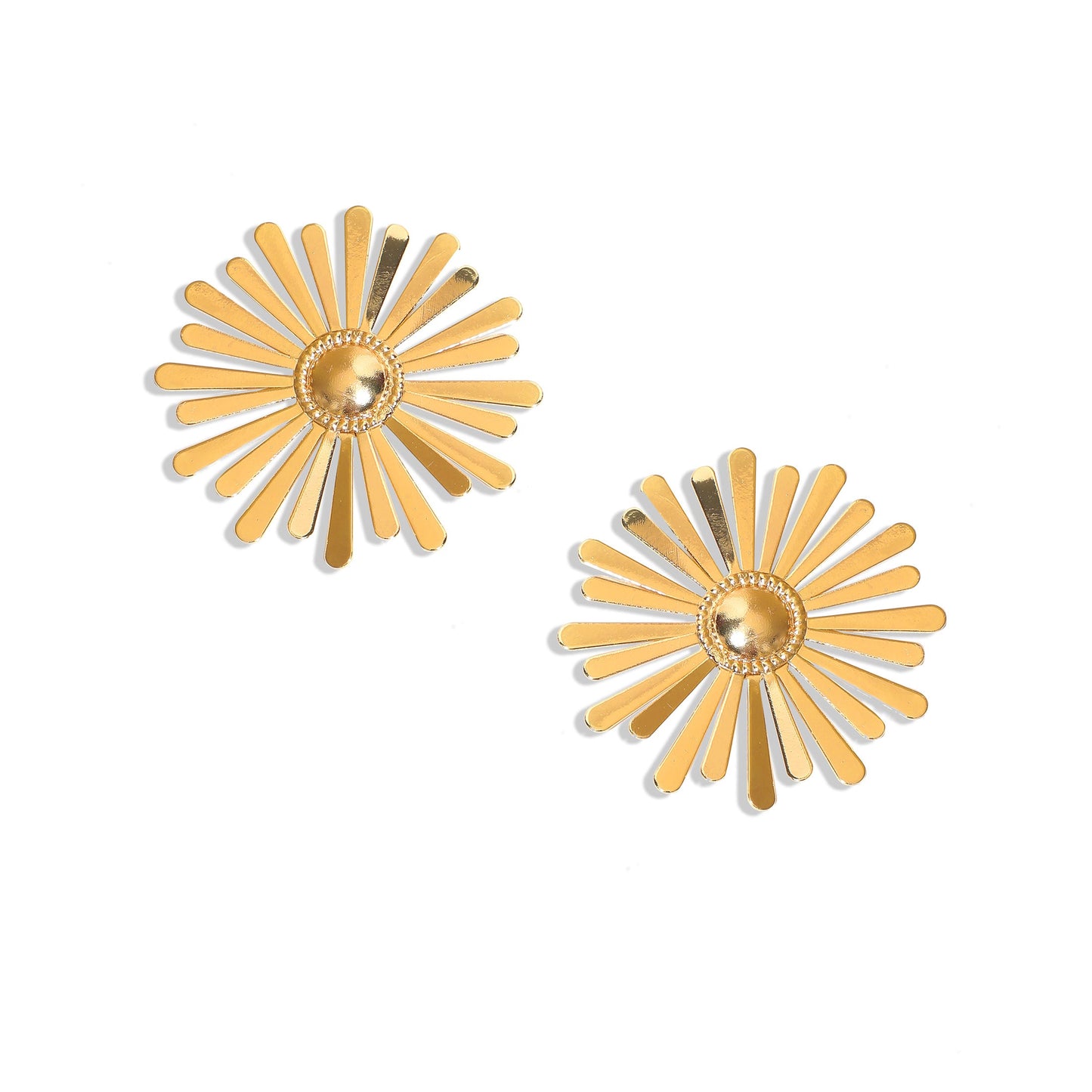 Gold-Plated Studs Earrings