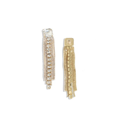 Silver-Plated Drop Earrings Earrings