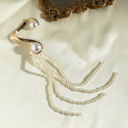 Gold-Plated Ear Cuff Earrings
