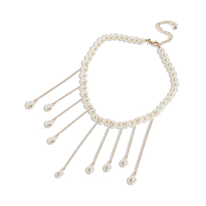 Gold-Plated Long Necklace Necklace