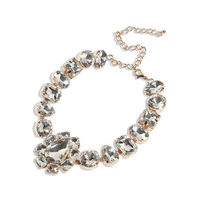 Gold-Plated Short Necklace Necklace