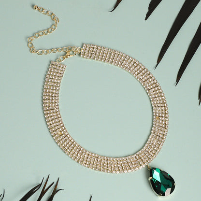 Gold-Plated Choker Necklace