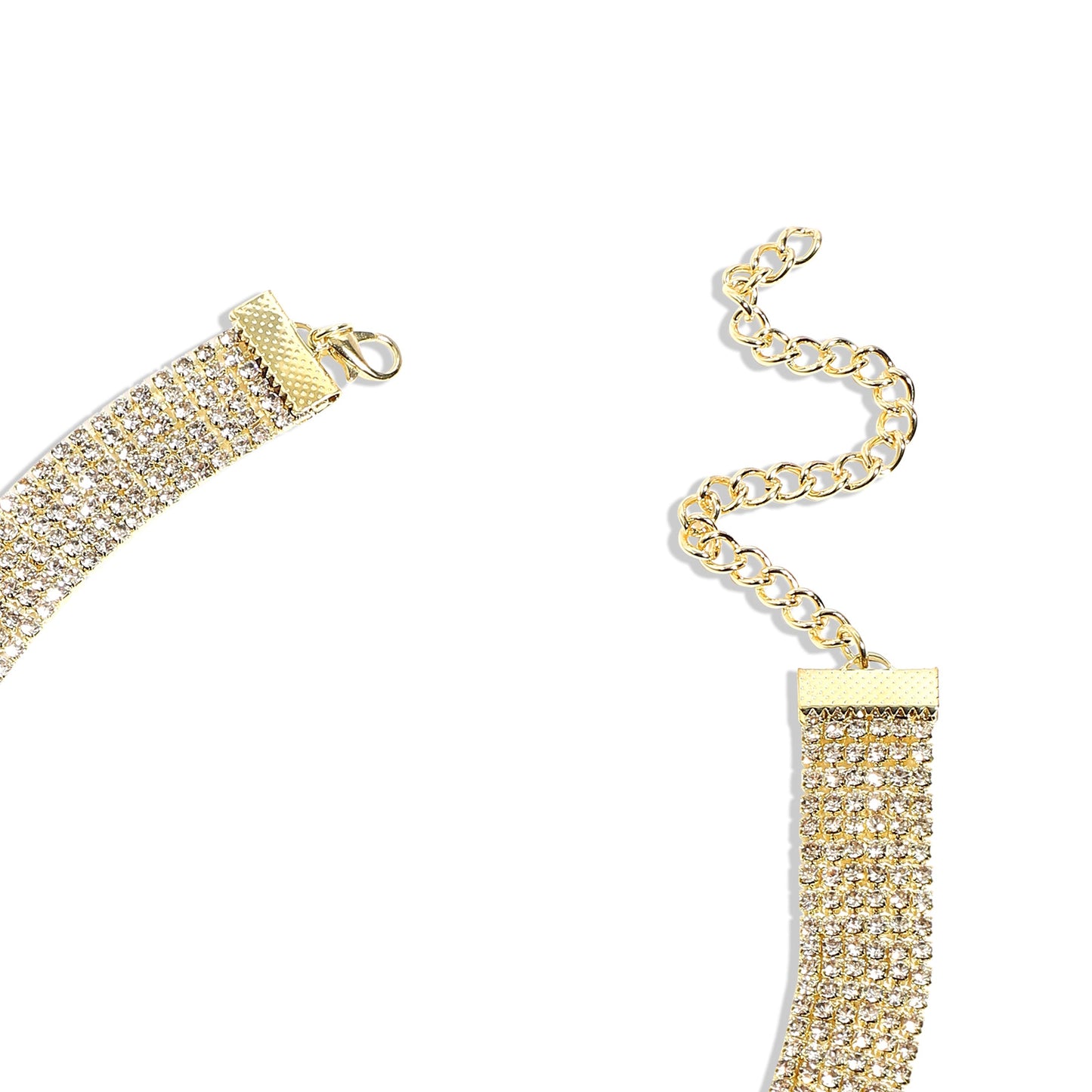 Gold-Plated Choker Necklace