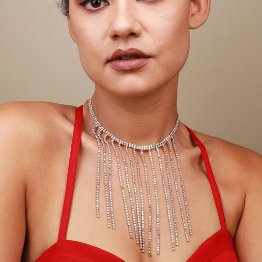 Gold-Plated Long Necklace Necklace