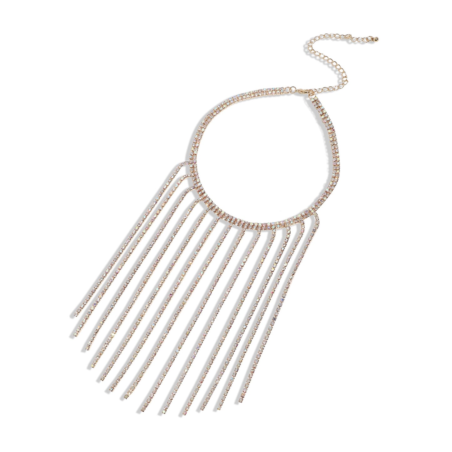 Gold-Plated Long Necklace Necklace