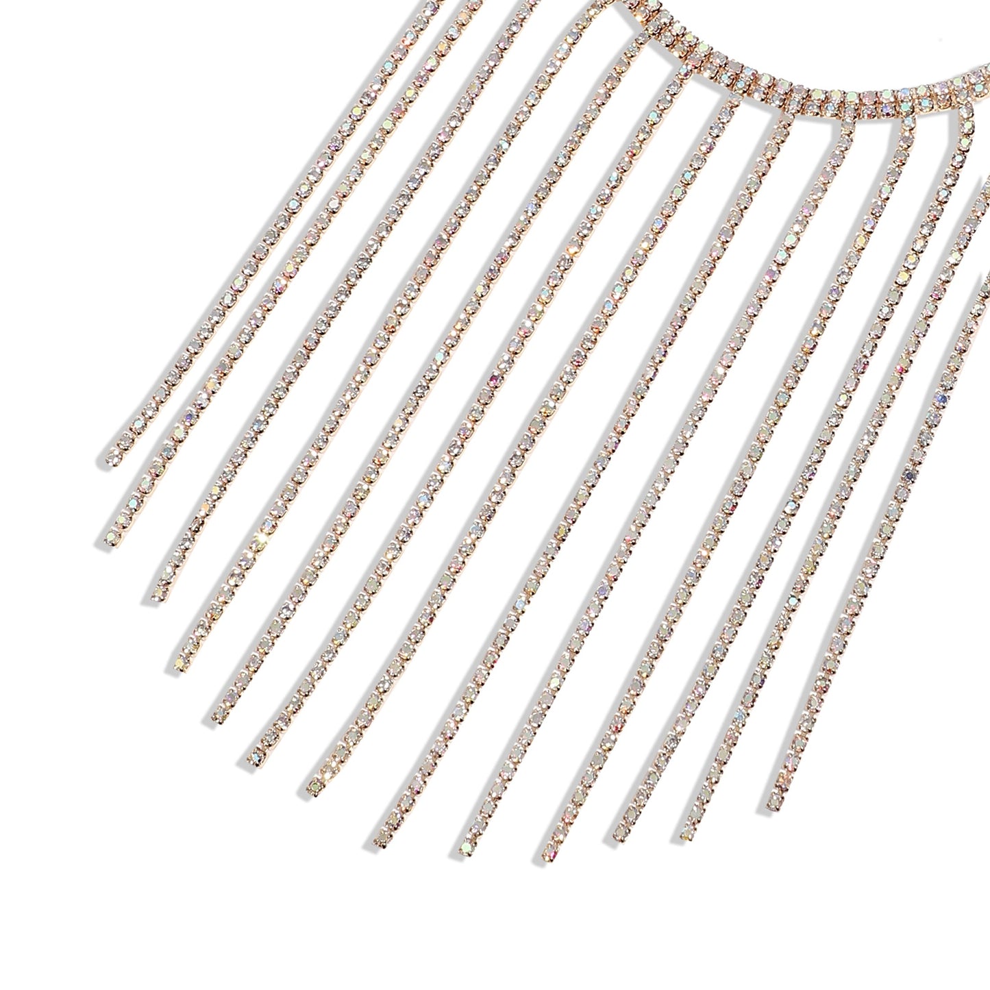 Gold-Plated Long Necklace Necklace