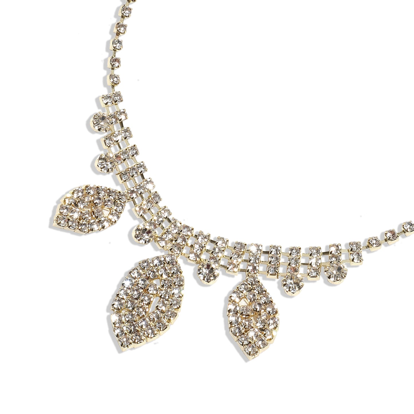 Gold-Plated Short Necklace Necklace