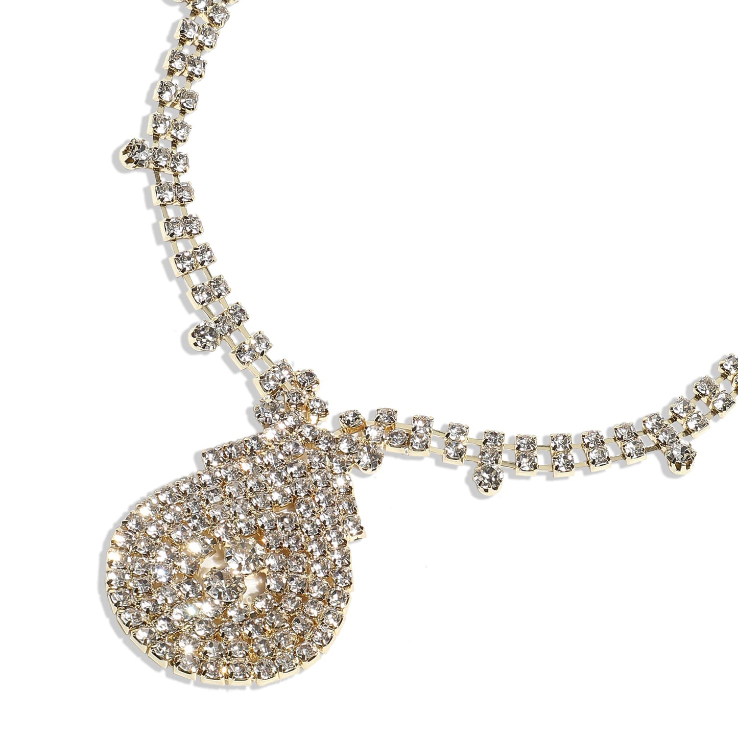 Gold-Plated Short Necklace Necklace