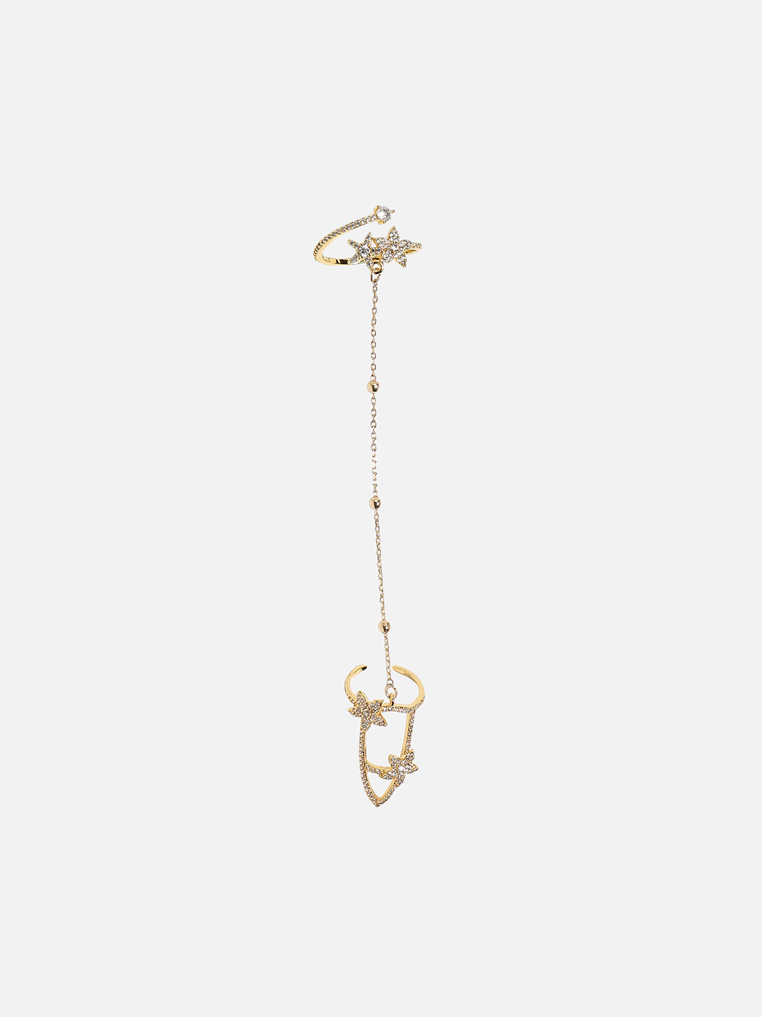 Gold-Plated Nail Ring