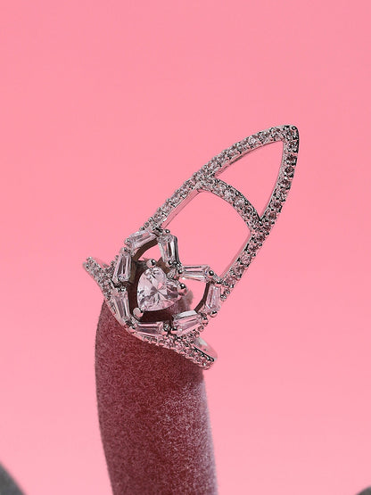 Gold-Plated Nail Ring