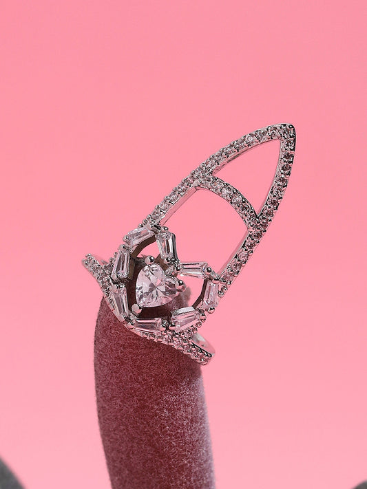 Gold-Plated Nail Ring