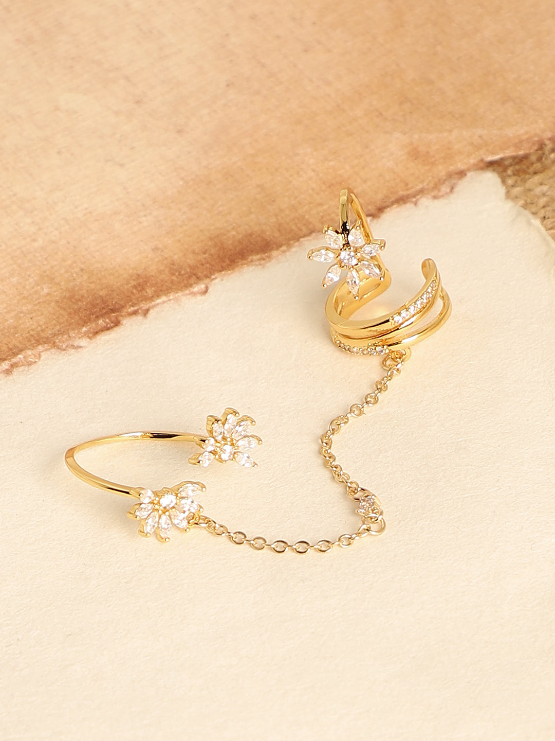 Gold-Plated Finger Ring