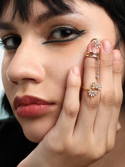 Gold-Plated Finger Ring