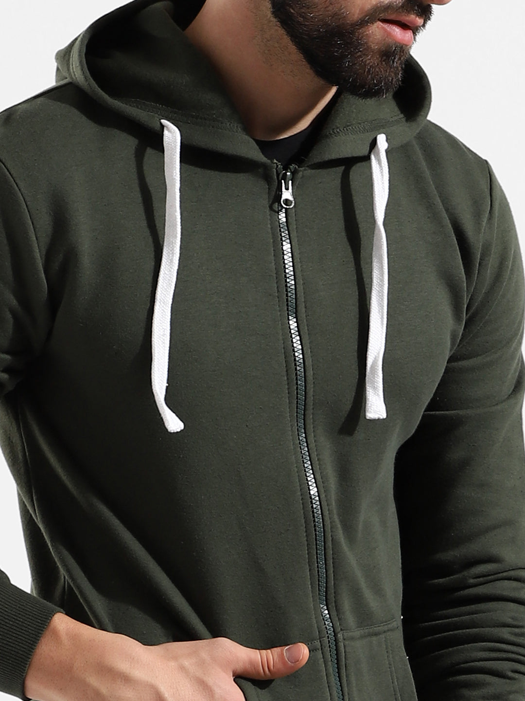 Cotton Solid Regular Fit Tracksuit For Casual Wear