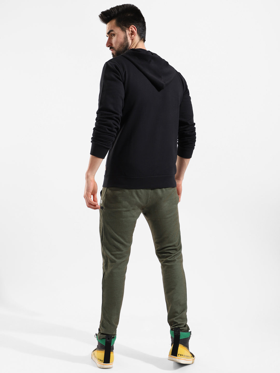 Cotton Solid Regular Fit Tracksuit For Casual Wear