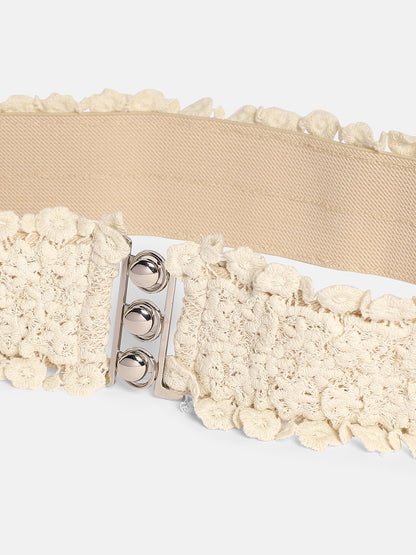 The Flora Belt - White
