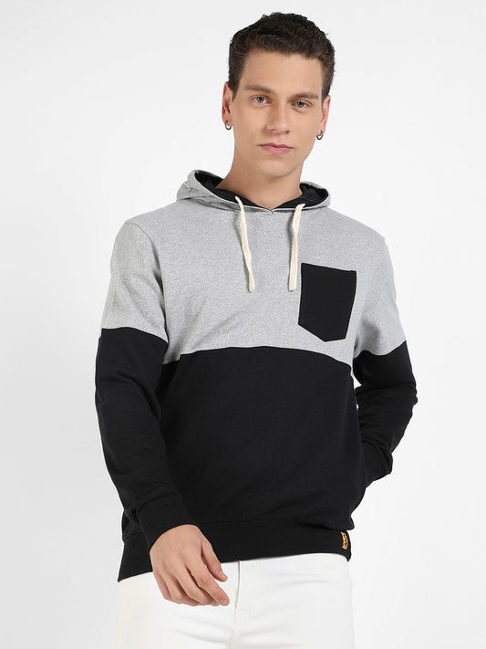 Pullover Hoodie With Patch Pocket