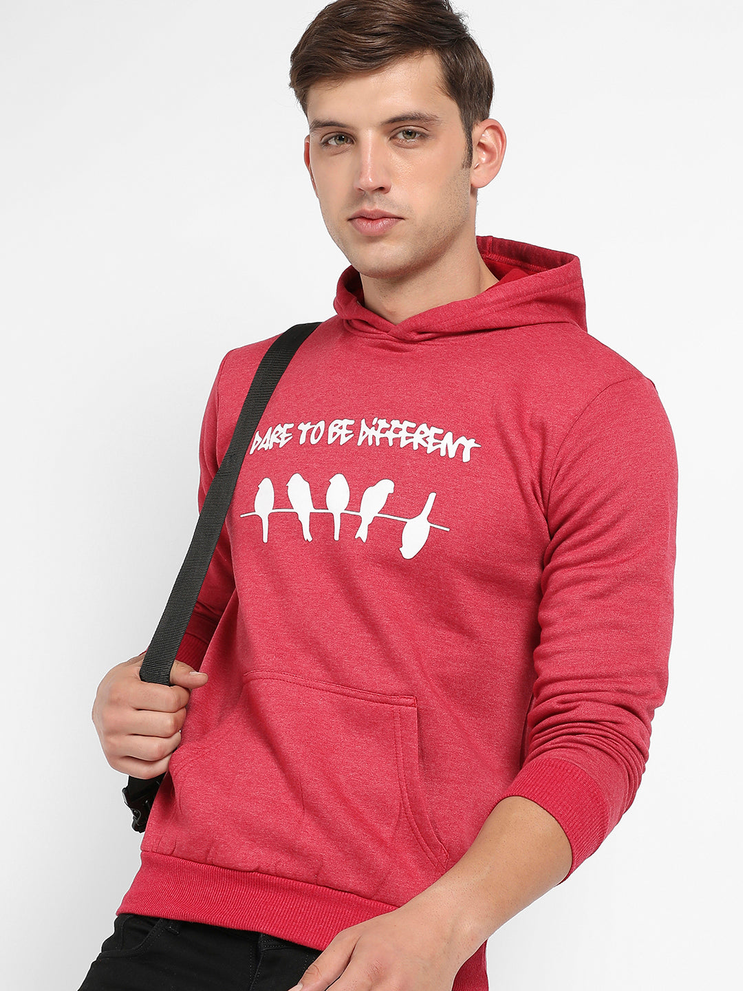 Dare To Be Different Hoodie With Kangaroo Pocket