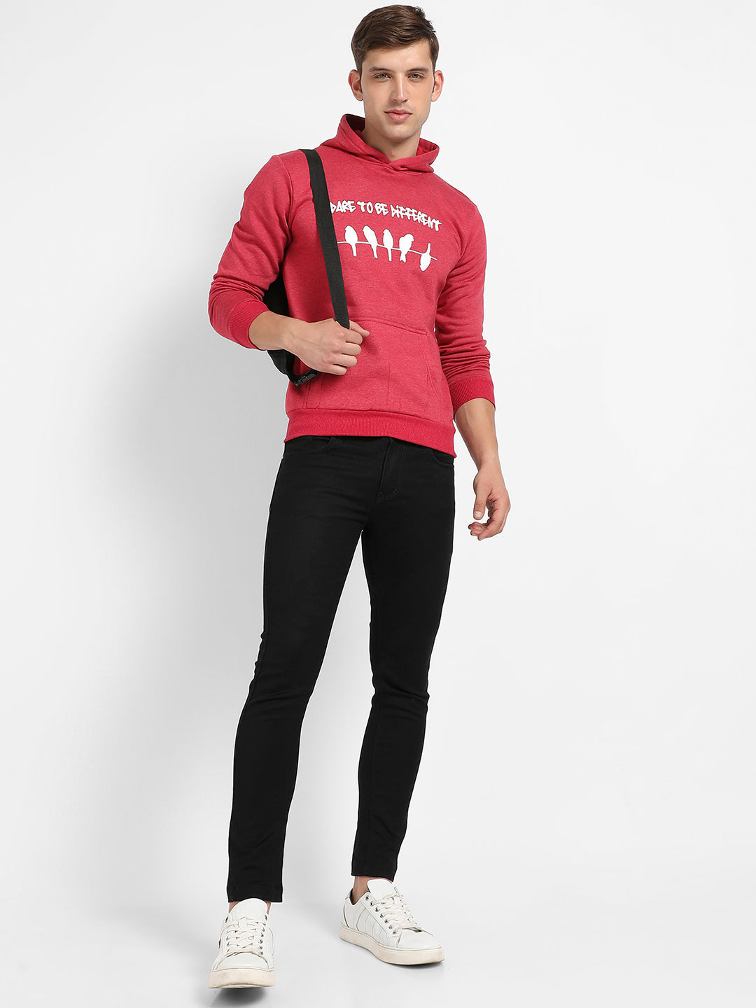 Dare To Be Different Hoodie With Kangaroo Pocket