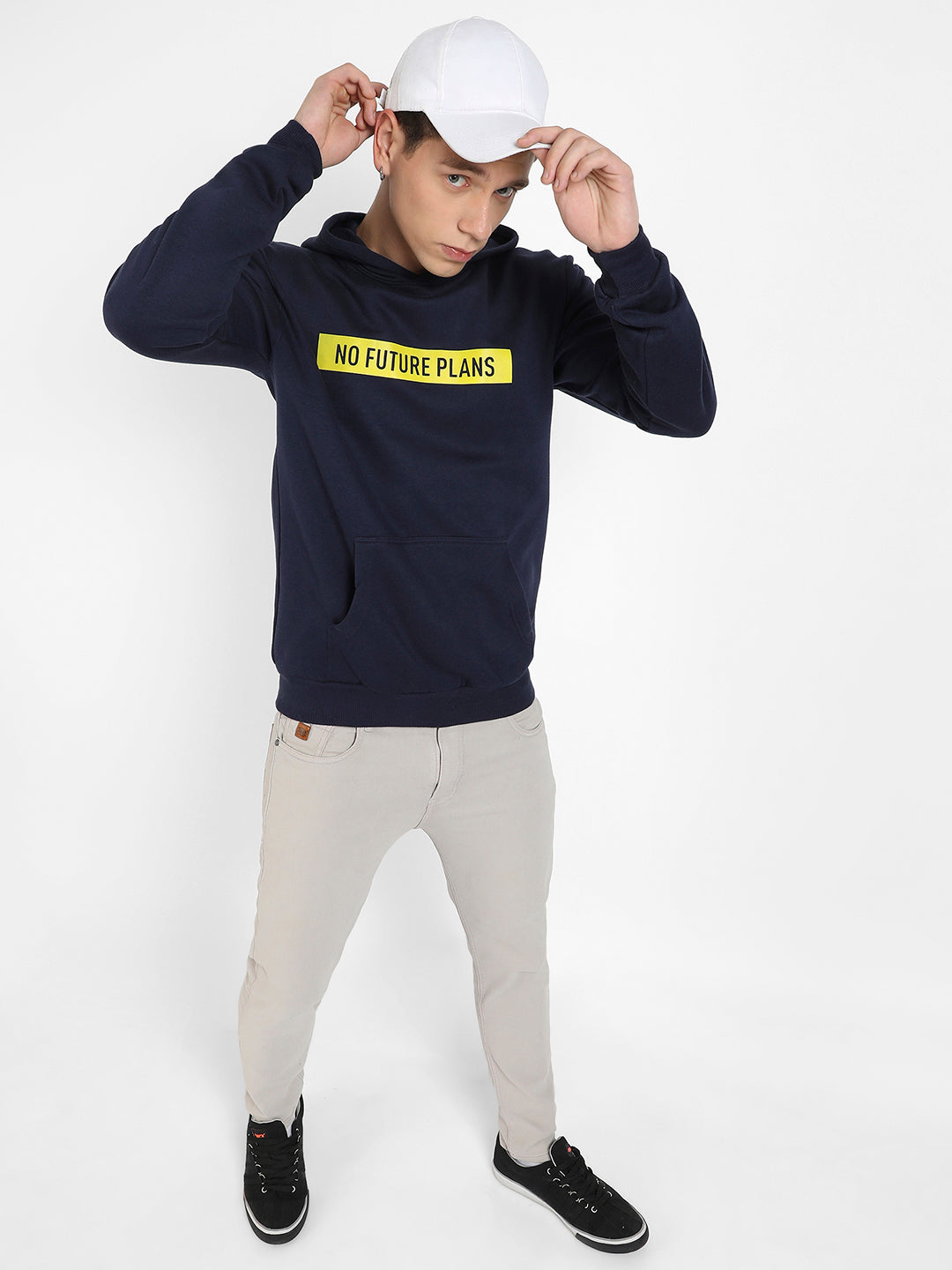 No Future Plans Hoodie With Kangaroo Pocket