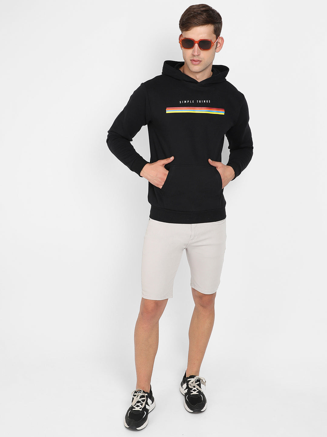 Simple Things Hoodie With Kangaroo Pocket