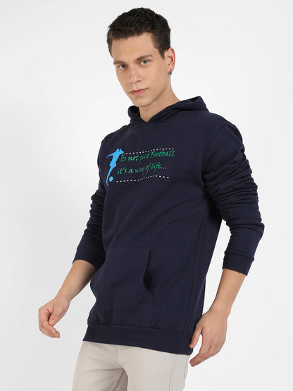 Football Way Of Life Hoodie With Kangaroo Pocket