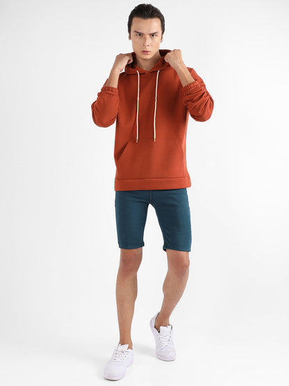 Oversized Pullover Sweatshirt With Kangaroo Pocket