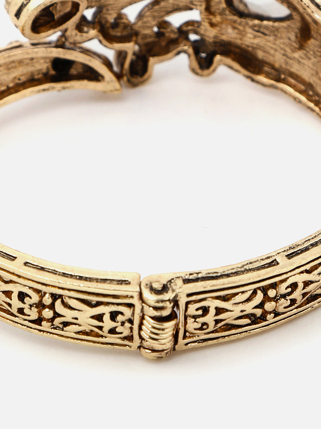 Gold Plated Designer Stone Bracelet