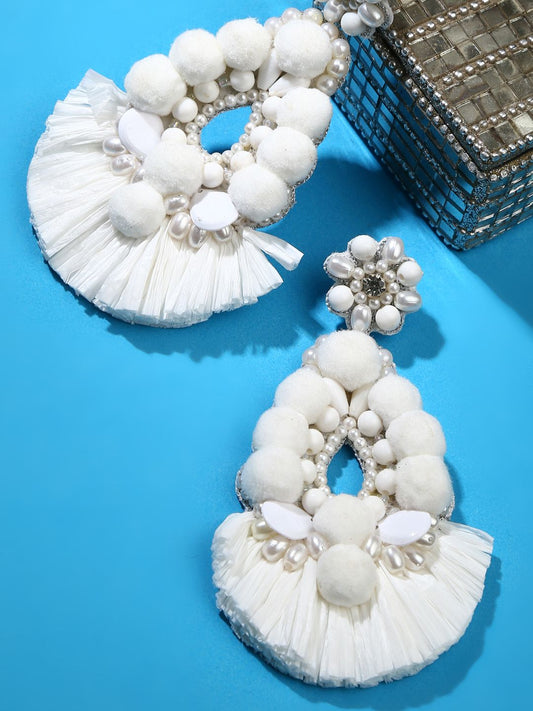 Raffia Drop Earrings