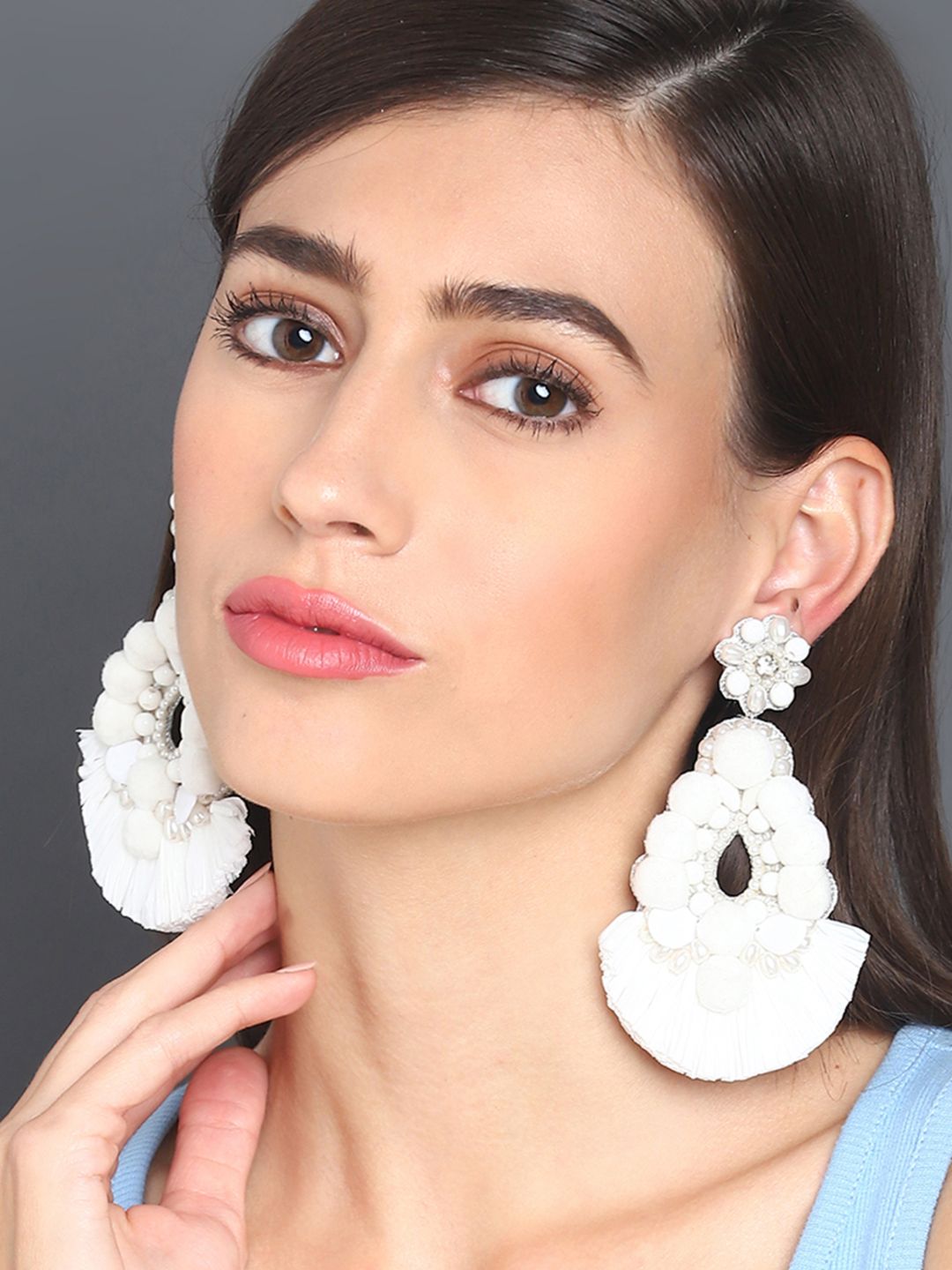 Raffia Drop Earrings