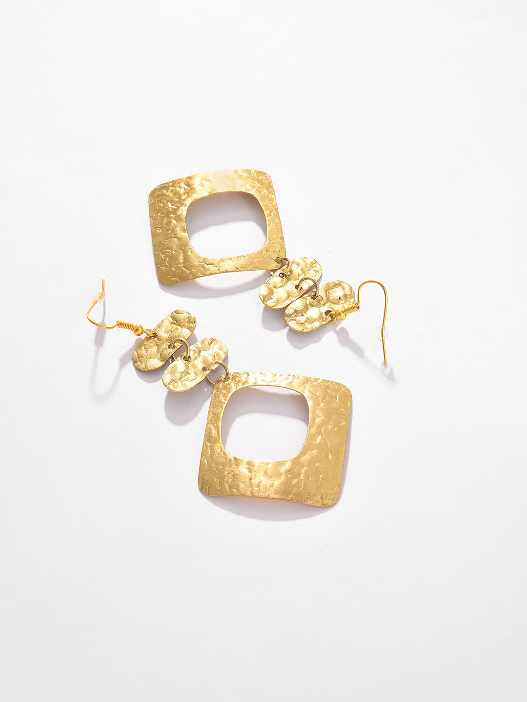 Gold Plated Designer Drop Earring