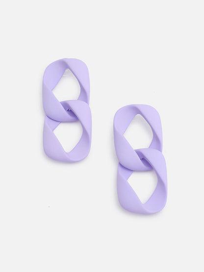 Lilac Chain Link Drops