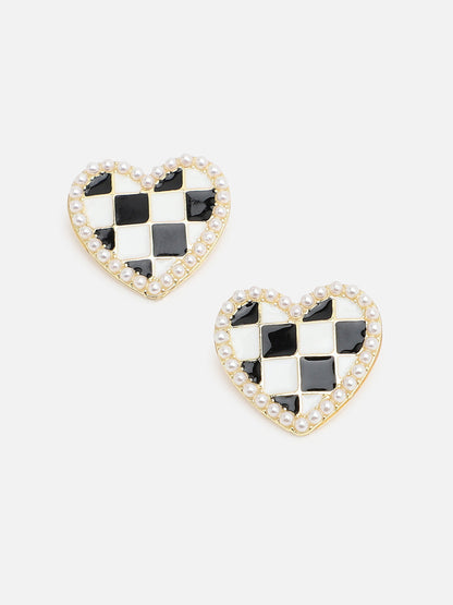 Gold Plated Party Designer Stud For Women