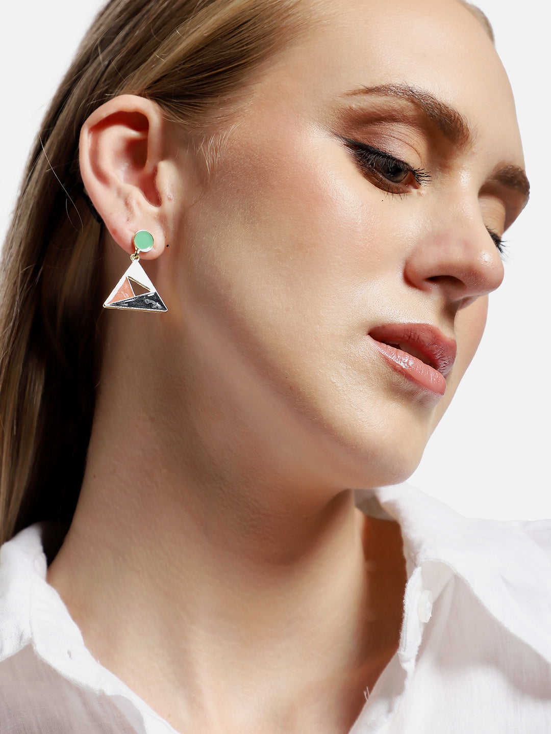 Gold Plated Party Designer Drop Earring For Women
