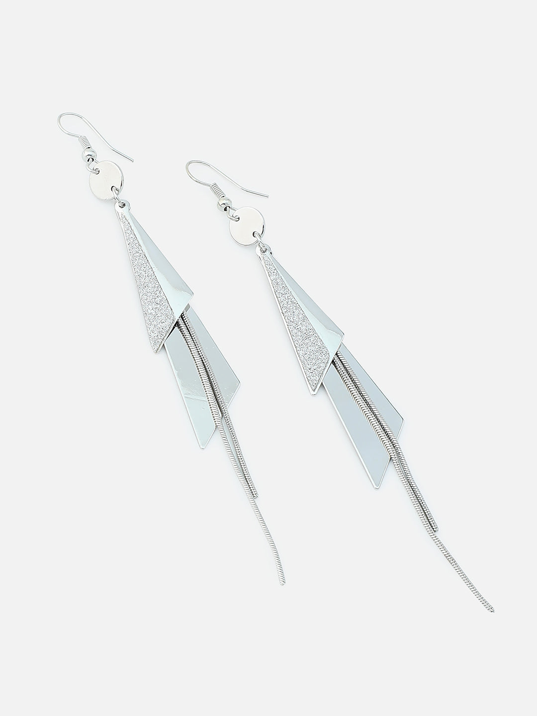 Silver Plated Party Designer Drop Earring For Women