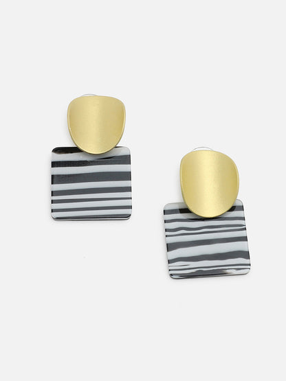 Gold Plated Party Designer Drop Earring