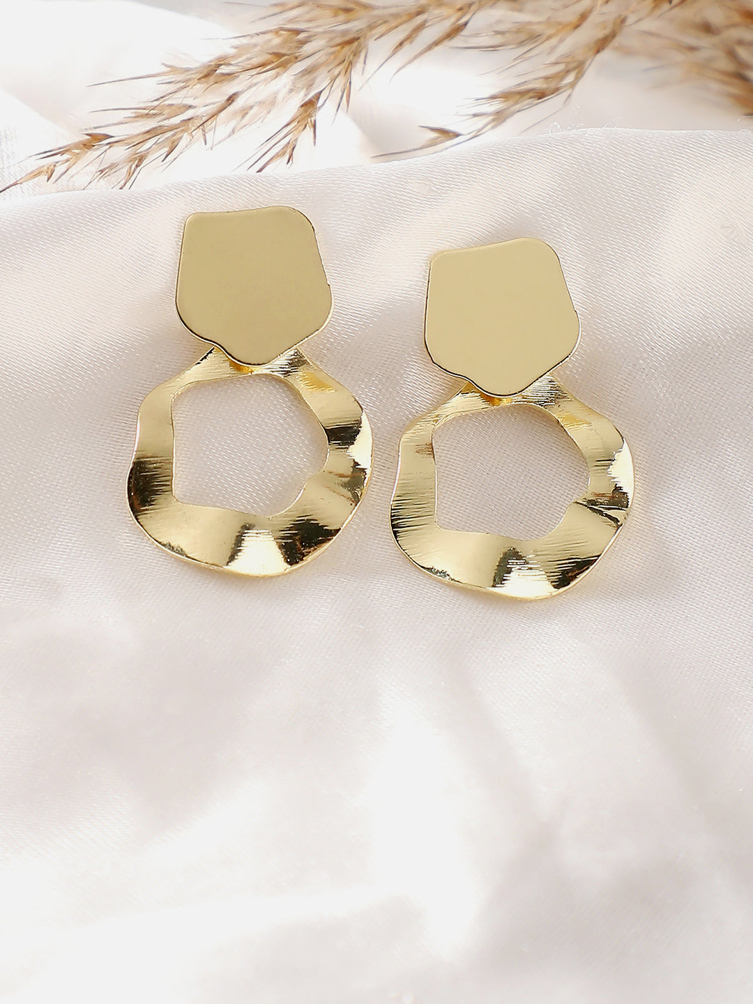 Gold Plated Party Designer Drop Earring For Women