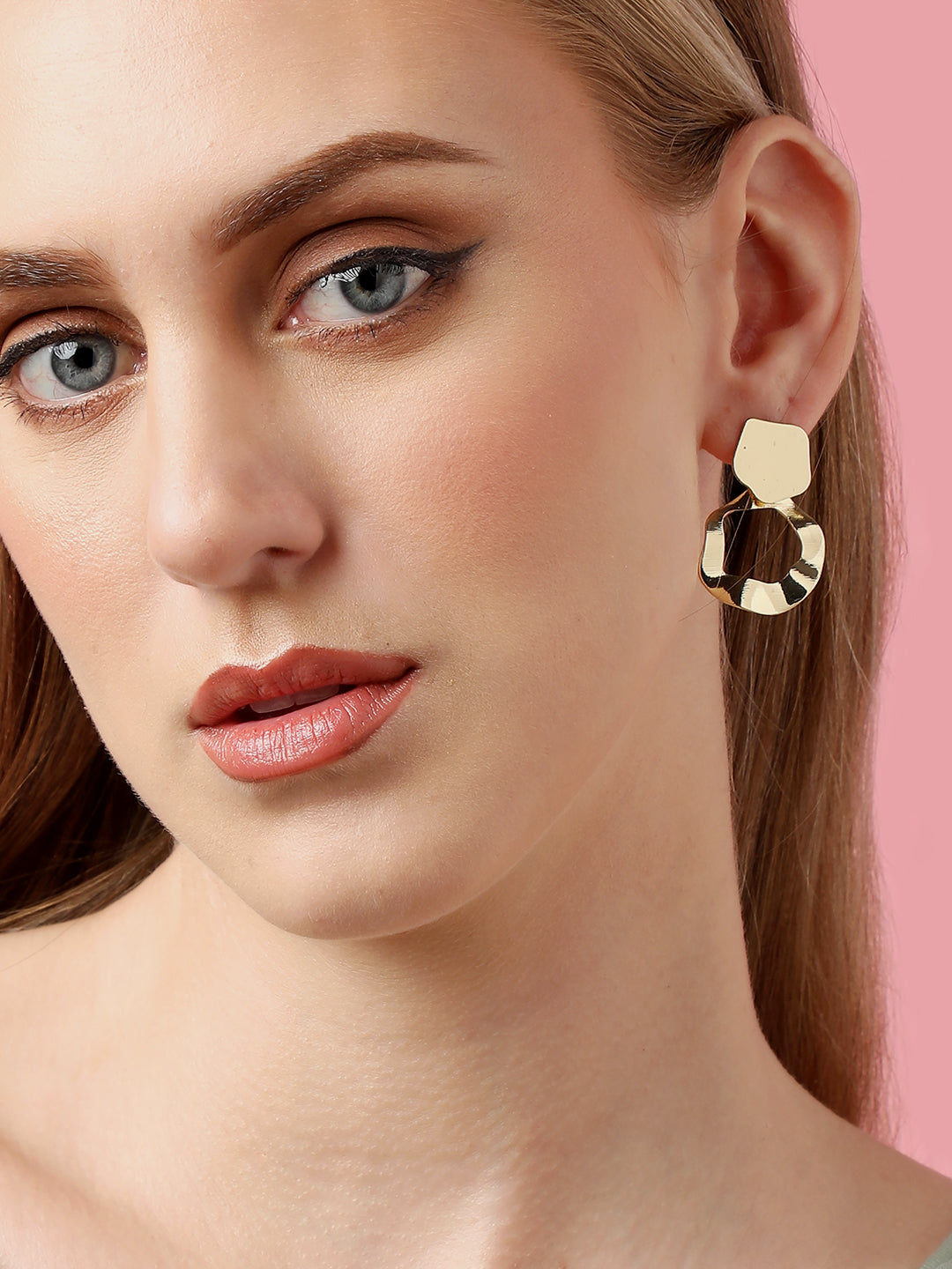 Gold Plated Party Designer Drop Earring For Women