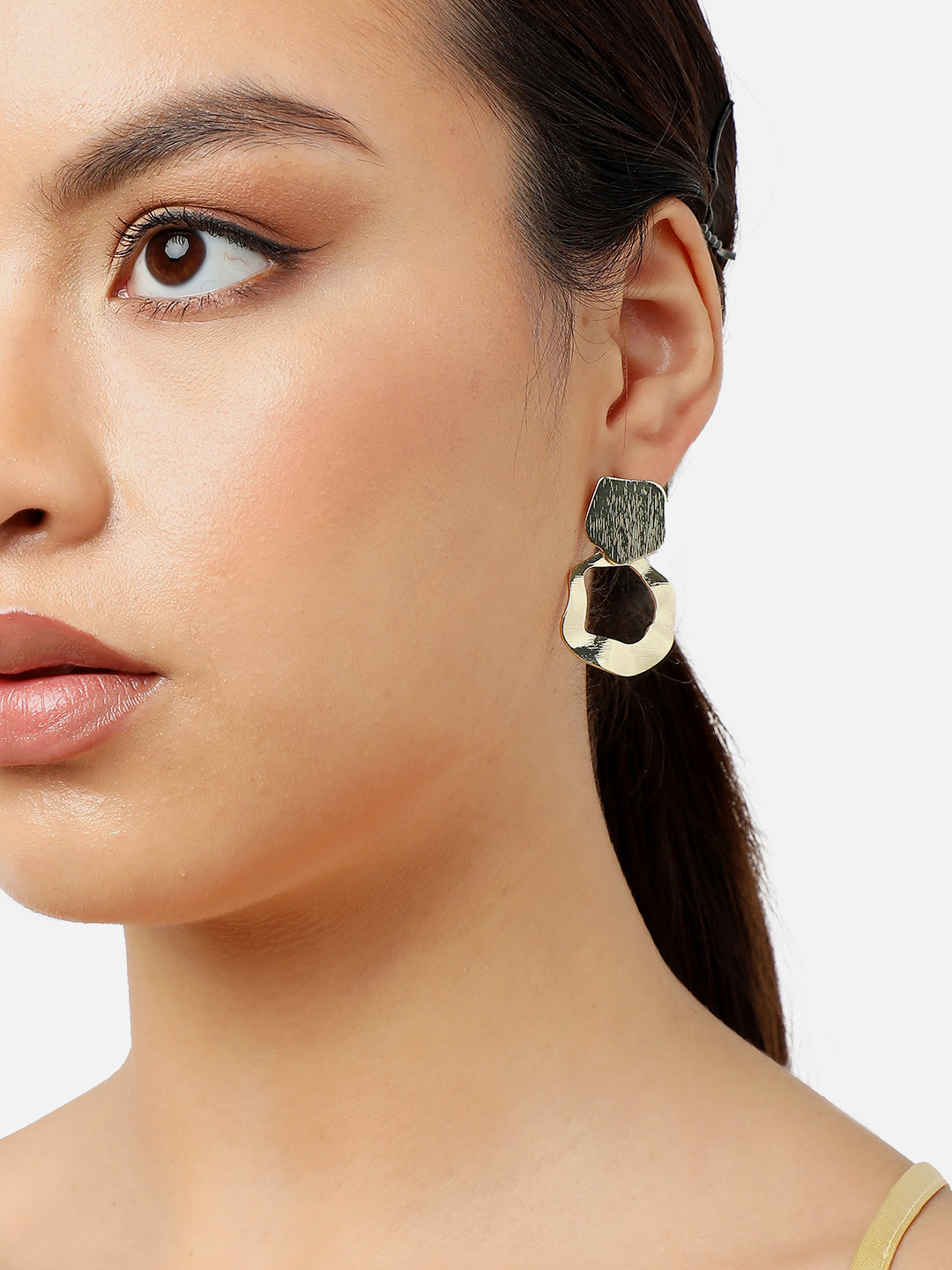 Gold Plated Party Designer Drop Earring For Women