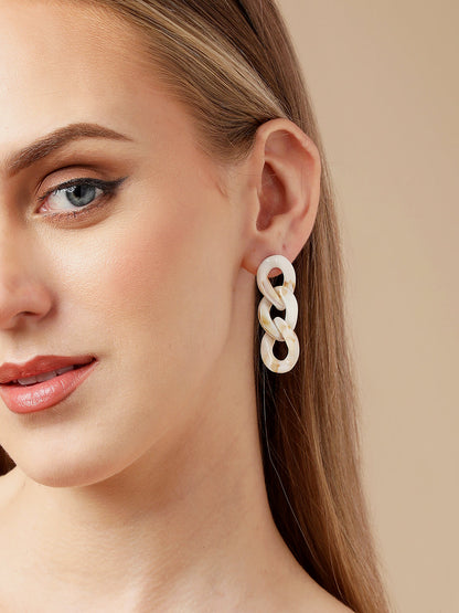 Gold Plated Party Designer Drop Earring For Women