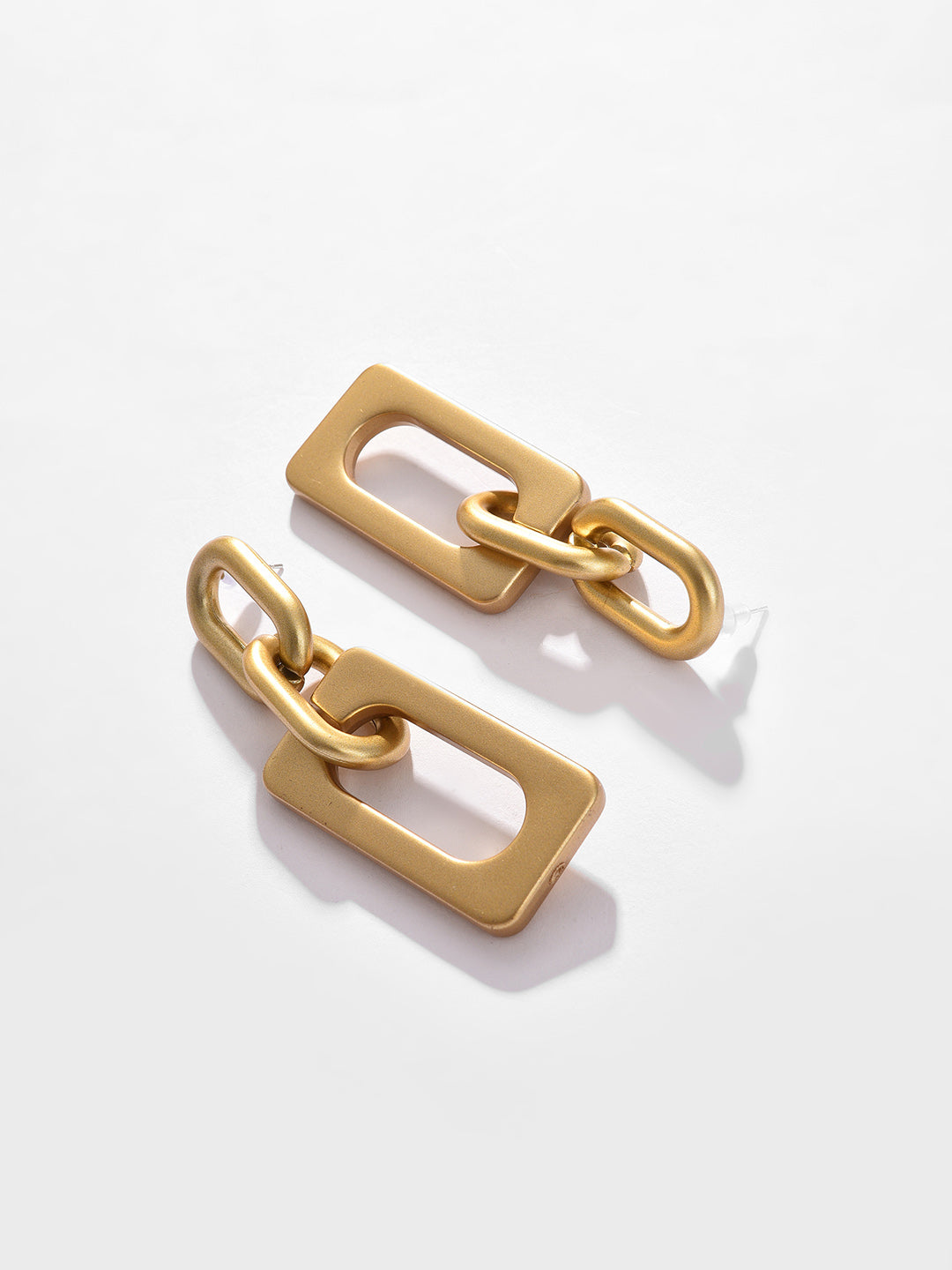 Gold Plated Designer Drop Earring