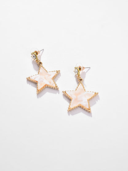 Gold Plated Designer Stone Drop Earring