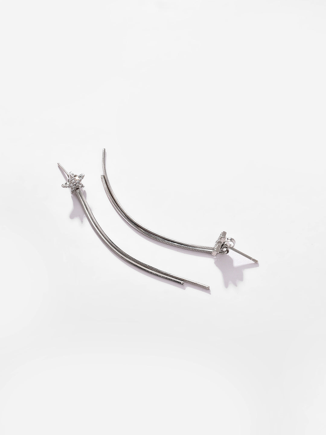 Gold Plated Designer Stone Drop Earring