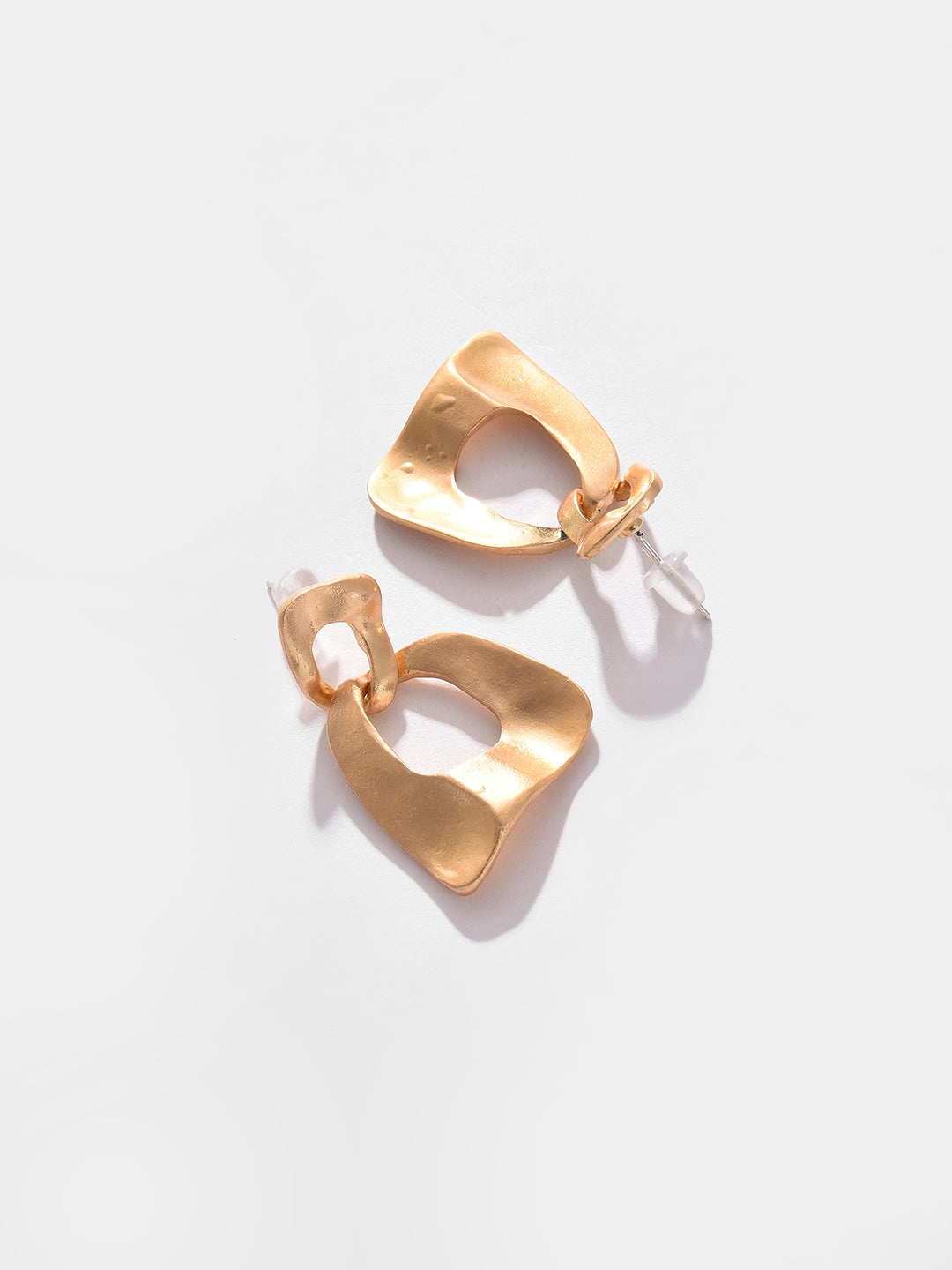Gold Plated Designer Drop Earring
