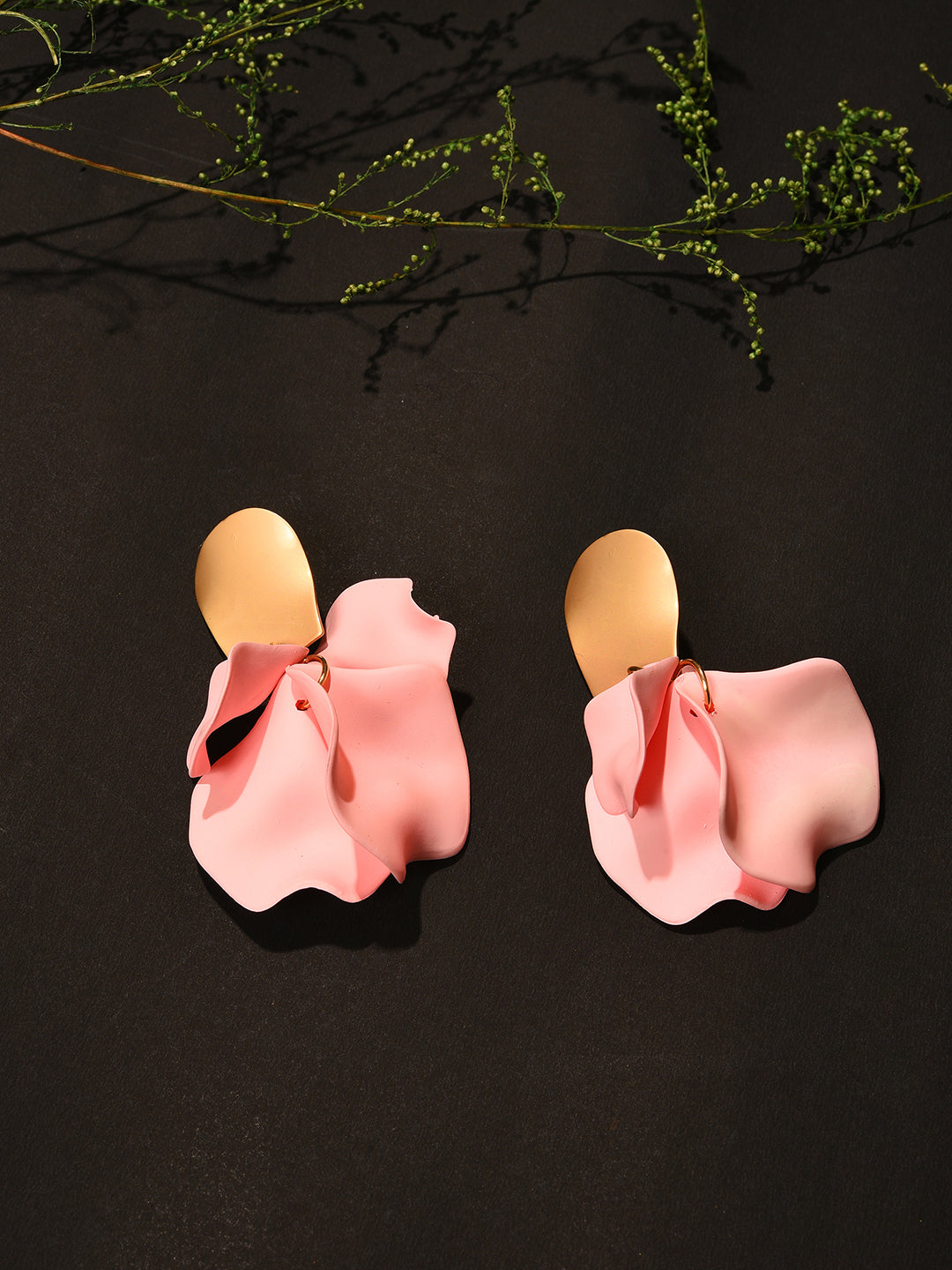 Gold Plated Designer Drop Earring