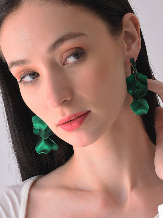 Gold Plated Designer Drop Earring