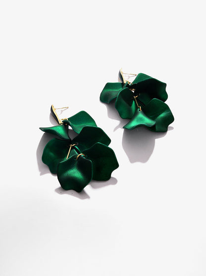 Gold Plated Designer Drop Earring
