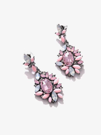 Trendy Designer Stone Drop Earring