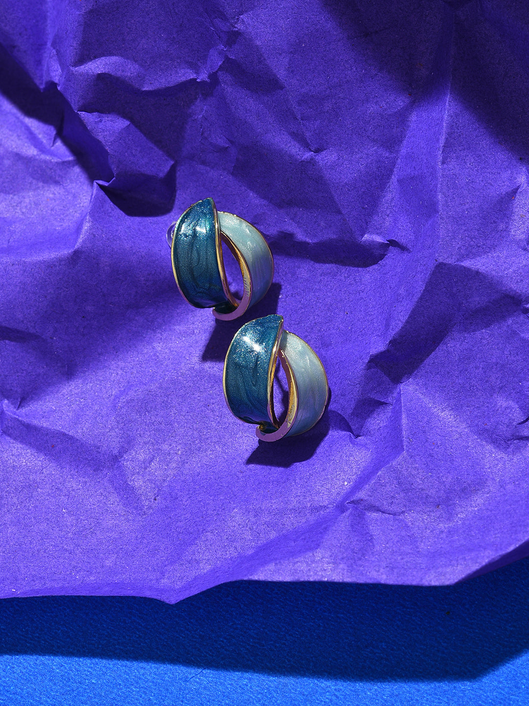 Gold Plated Designer Stud Earrings