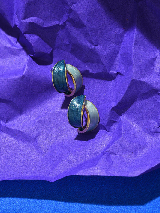 Gold Plated Designer Stud Earrings